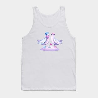 Winter love birds Tank Top